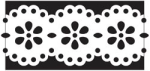 Martha Stewart; Double Edge; Doily Lace Trim